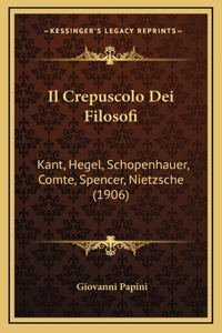 Crepuscolo Dei Filosofi