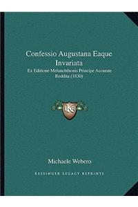 Confessio Augustana Eaque Invariata