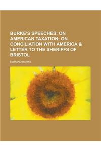 Burke's Speeches