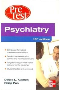 Psychiatry Pretest Self- Assessment And Review