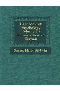 Handbook of Psychology Volume 2