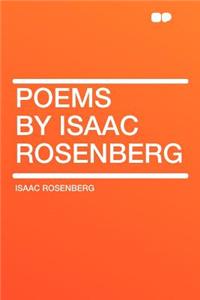 Poems by Isaac Rosenberg