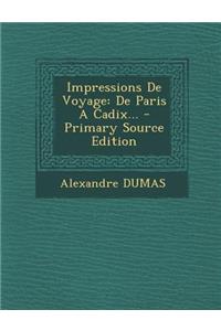 Impressions de Voyage