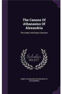 The Canons of Athanasius of Alexandria