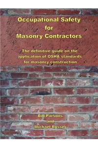 Occupational Safety for Masonry Contractors
