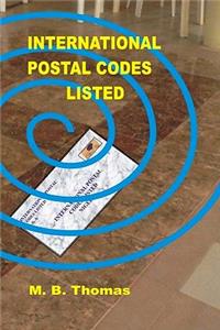 International Postal Codes Listed: countries' zip codes