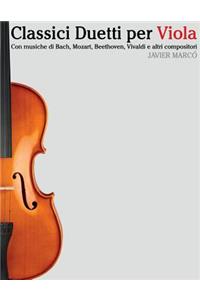 Classici Duetti Per Viola