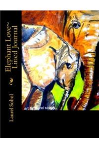 Elephant Love Lined Journal
