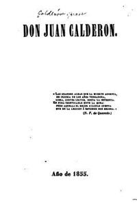 Don Juan Calderón (1855)