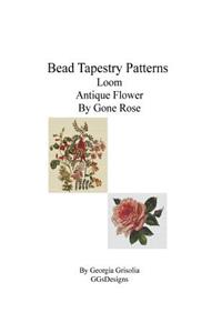 Bead Tapestry Patterns Loom Antique Flower By Gone Rose