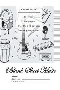 Blank Sheet Music