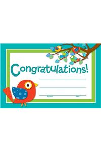 Boho Birds Awards & Certificates