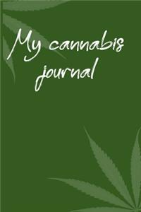 My cannabis journal