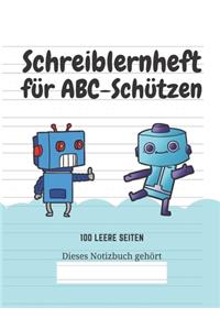 Schreiblernheft für ABC-Schützen