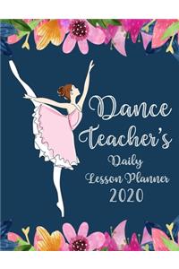 Dance Teacher's Daily Lesson Planner