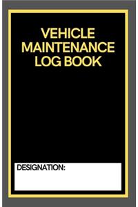 Vehicle Maintenance Log Book