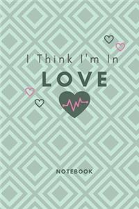 Diary Notebook For Lovers with A pretty Cover And A Quote 