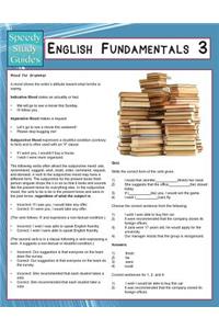English Fundamentals 3 (Speedy Study Guides)