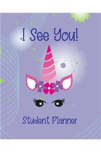 I See You! Student Planner