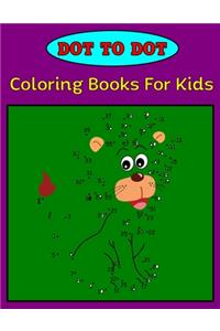 Dot to Dot Coloring Books for kids