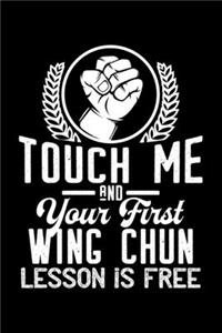 Touch me - first Wing Chun lesson free