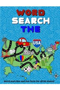 Word Search The USA