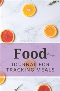 Food Journal For Tracking Meals
