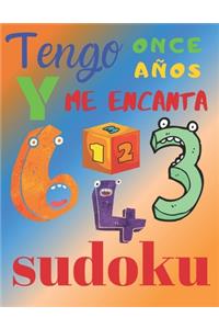 Tengo once años y me encanta sudoku