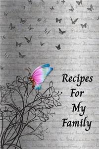 Recipes For My Family