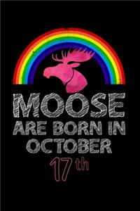 Moose Are Born In October 17th