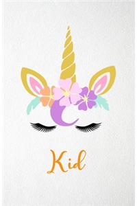 Kid A5 Lined Notebook 110 Pages