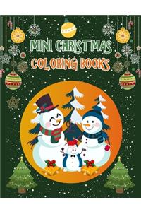 Mini Christmas Coloring Books