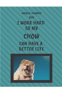 Chow Weekly Planner 2020