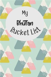 My Bhutan Bucket List