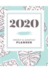 2020 Weekly & Monthly Planner