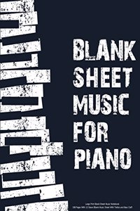 Blank Sheet Music For Piano