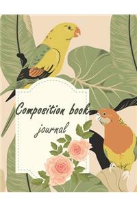 Composition book journal