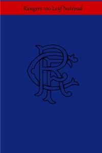 Rangers 100 Leaf Notepad