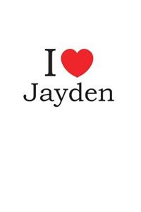 I Love Jayden