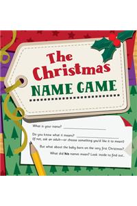 The Christmas Name Game (Pack of 25)