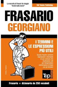 Frasario Italiano-Georgiano e mini dizionario da 250 vocaboli