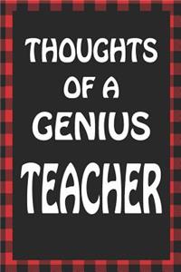 Thoughts of a Genius Teacher