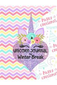 Unicorn Journal for Winter Break