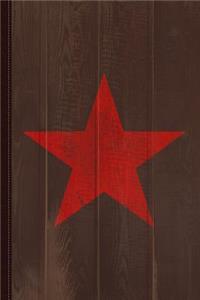Red Star Vintage Journal Notebook