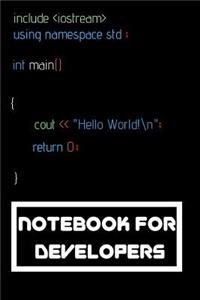 Notebook for Developers