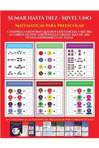 Matemáticas para preescolar (Sumar hasta diez - Nivel Uno)
