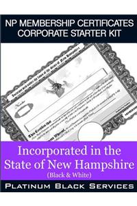 NP Membership Certificates Corporate Starter Kit