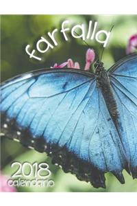 Farfalla 2018 Calendario (Edizione Italia)