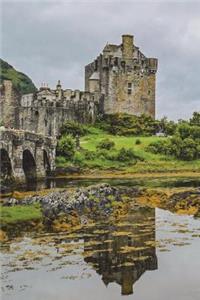 Eilean Donan Castle - Blank Notebook with Fleur de Lis Corners