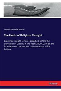 The Limits of Religious Thought